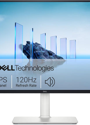 Dell 27 Monitor S2725QS, 4K UHD IPS, 120Hz, 5ms, FreeSync Premium | 350 cd/m2 Brightness, 1,500:1 Contrast, 99% sRGB, Anti-Glare, HDMI, DisplayPort, USB‐C, Height Adjustable, Swivel, Pivot