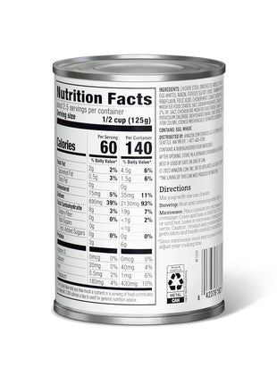 Amazon Fresh, Chicken Noodle, Condensed Soup, 10.5 Oz (Previously Happy Belly, Packaging May Vary)