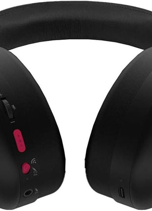 ASUS ROG Strix Go 2.4 Electro Punk Wireless Gaming Headphones with USB-C 2.4 GHz Adapter | Ai Powered Noise-Cancelling Microphone | Over-Ear Headphones for PC, Mac, Nintendo Switch, and PS4