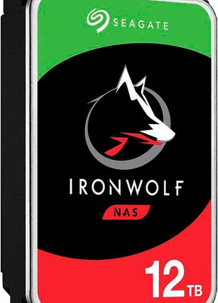 Seagate ST12000VN0008 12 TB Ironwolf Hard Drive SATA 7.2K 3.5 256 MB
