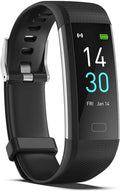 Fitness Tracker with Step/Distance/Calories Counter, Activity Tracker with Heart Rate Monitor, Slim Style Watch IP68 Waterproof, Sleep Monitor Tracker, Pedometer Watch for Women Men