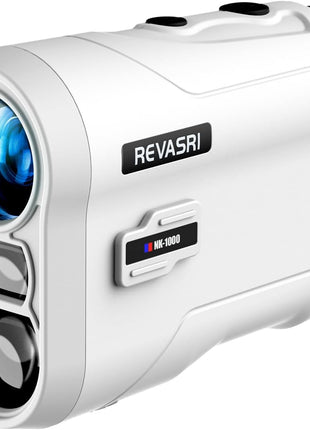 REVASRI Golf Rangefinder with Slope and Pin Lock Vibration, External Slope Switch for Golf Tournament Legal, Rangefinders with Rechargeable Battery 600/1000YDS Laser Range Finder