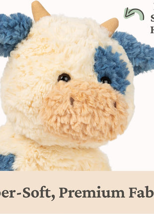 GUND Cozys Collection Cow 10-Inch Stuffed Animal Sensory Toy for Ages 0+