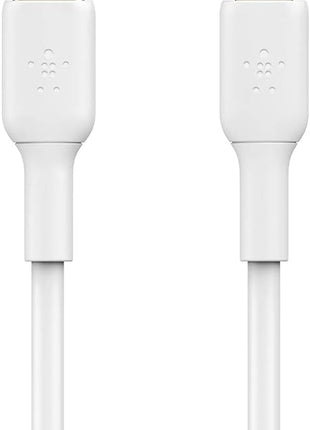 Belkin BoostCharge Fast Charging USB C to Lightning Cable 3.3ft/1M - MFi Certified 18W Power Delivery iPhone Charger Cord - Apple Charger USB C Cable - Fast Charging for iPhone 14, iPhone 13 - White