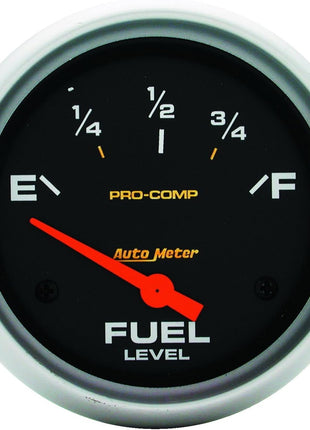 Auto Meter 5415 Pro-Comp Electric Fuel Level Gauge