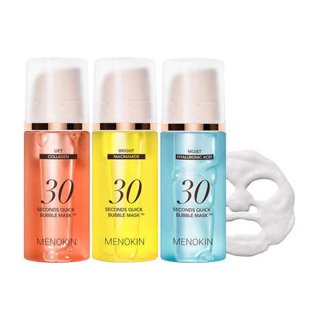 30 Seconds Bubble Mask 3-Pack (Lift, Bright, Moisture) 3.21 fl oz Each