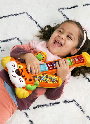 VTech Zoo Jamz Tiger Rock Guitar, Orange