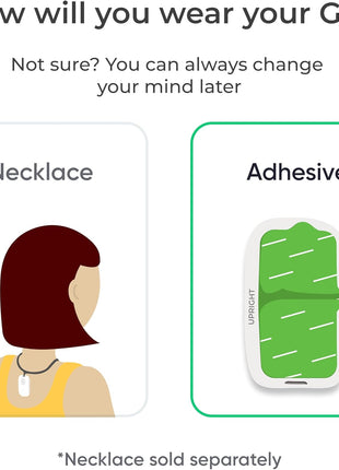 Upright GO 2 Premium | Posture Trainer & Tracker for Women & Men with Smart App