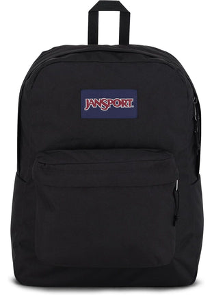 JanSport SuperBreak One Backpacks - Durable, Lightweight Bookbag with 1 Main Compartment, Front Utility Pocket with Built-in Organizer - Premium Backpack, Black