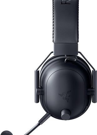 Razer BlackShark V2 Pro Wireless Gaming Headset: Super Wideband Mic - Pro Tuned FPS Profiles - 50mm Drivers - Plush Noise Isolating Earcups - 70 Hr Battery - Bluetooth - for PC, PS5, Switch 2 - Black
