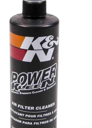 K&N Air Filter Cleaner and Degreaser: Power Kleen; 12 Oz Spray Bottle; Restore Engine Air Filter Performance, 99-0606