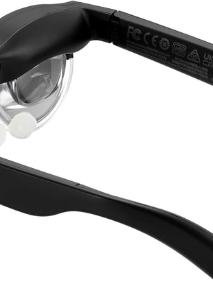 ASUS AirVision M1 Smart AR Glasses - 100" Micro-OLED Wearable Display, 1100 nits, Multi-Screen, Speakers, USB-C, Magnetic Shade, Designed for ROG Ally/Steam Deck/PC/iPhone 16/15/Android/Mac/Tablet