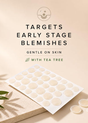 Hydrocolloid Pimple Patches (144 Count, 8mm & 12mm) – Nearly Invisible, Ultra Thin Spot Cover, Day & Night Use.