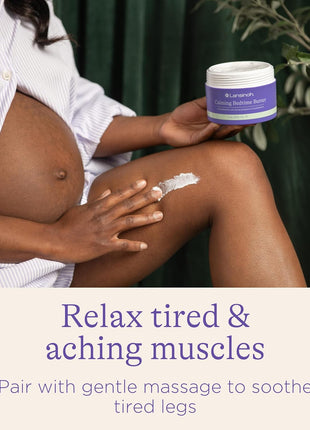 Lansinoh Magnesium Bedtime Butter Body Lotion for Pregnant Moms, Calm Magnesium Lotion for Aching Muscles, Lotion for Women & Soothing Massage, Promote Relaxation, Help Ease Cramps, 7 oz.