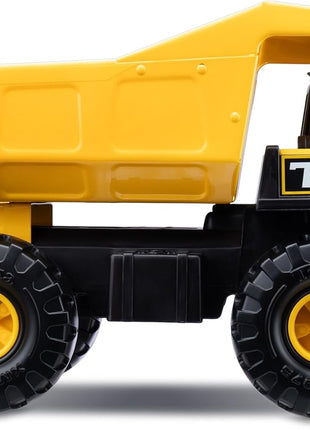 Tonka Steel Classics Mighty Dump Truck - Made with Steel & Sturdy Plastic, Yellow Toy Construction Truck, Boys and Girls, Kids, Toddlers, Ages 3+