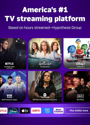 Roku Streaming Stick HD — HD Streaming Device for TV with Roku Voice Remote, Free & Live TV