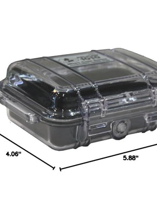 Pelican 1010 Micro Case (Black/Clear)