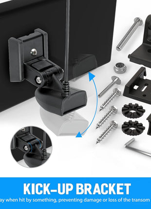 ArcViar XNT Transducer Mount, 7400931 Transducer Bracket for MHX XNT Model Transducer Mounting Plate, Fish Finder Mount & Transducer Mounting Arm for XHS Model Transducers