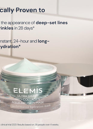 ELEMIS ULTRA SMART Pro-Collagen Aqua Infusion Mask, Cooling Gel, 50ml