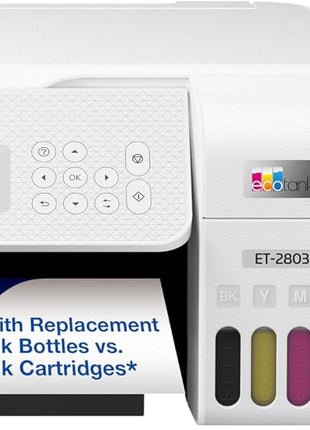Epson EcoTank ET-2803 Wireless Color All-in-One Supertank Printer