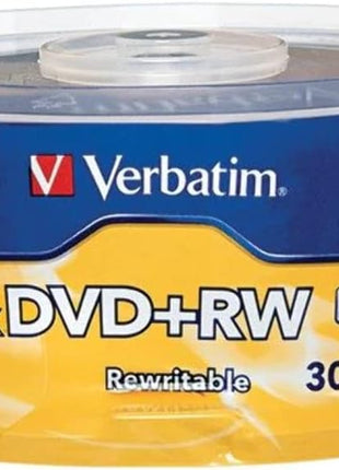 VERBATIM - 30 X DVD+RW 4.7 GB 4X - Spindle - Storage Media