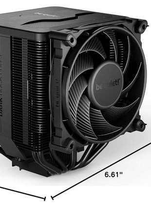 be quiet! Dark Rock Pro 5 Quiet Cooling CPU Cooler | Immensely High Airflow | 7 high-Performance Copper Heat Pipes | Speed Switch | Thermal Grease | BK036