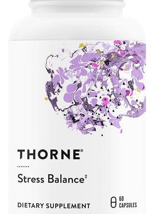 THORNE - Adrenal Support Bundle - Stress Balance & Adrenal Cortex Combo - Stress Balance and Adrenal Cortex - 30 to 60 Servings