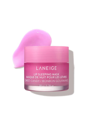 LANEIGE Lip Sleeping Mask: Korean Overnight Treatment For Dry Lips | Hydrating & Nourishing Overnight Lip Treatment Mask with Vitamin C, Shea & Murumuru Seed Butter