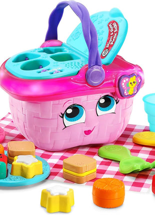 LeapFrog Shapes and Sharing Picnic Basket (Frustration Free Packaging), Pink