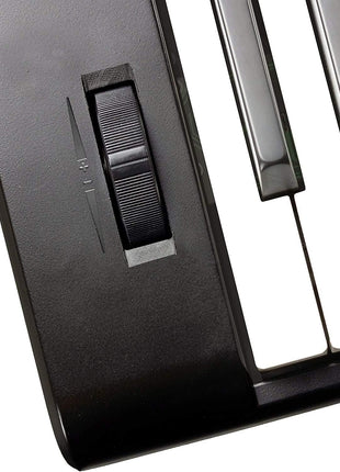 RockJam 61 Key Keyboard Piano Stand With Pitch Bend Kit, Piano Bench, Headphones, Simply Piano App & Keynote Stickers