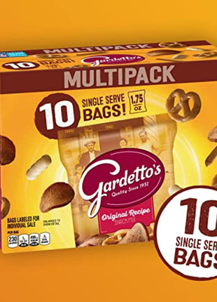Gardetto's Original Recipe Snack Mix, Single Serve Bags Multipack, 10 Ct, 17.5 oz