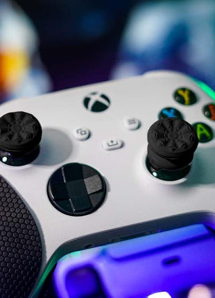 KontrolFreek FPS Freek Galaxy Black for Xbox One and Xbox Series X Controller | 2 Performance Thumbsticks | 1 High-Rise, 1 Mid-Rise | Black (Limited Edition)
