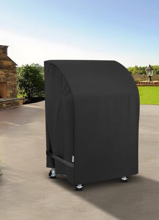 SunPatio 2 Burner Gas Grill Cover 32 inch, Heavy Duty Waterproof Small BBQ Grilling Cover, Compatible for Weber Char-Broil Nexgrill and More Grills with Collapsed Side Tables, All Weather Protection