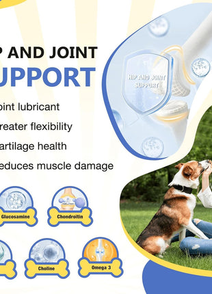 NATURE TARGET Dog Vitamins, Probiotics for Dogs 180 Bites