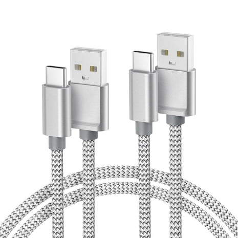 Basesailor for iPhone 17 16 15 Pro Max Charger Cord 6.6FT,USB to USB C Cable 2Pack,Type C Charging Power Cord for Apple iPad 10 Air 4 5,Samsung Galaxy S25 S24 S23 S22 Plus Ultra,A52 A53 A54,Pixel 9 8