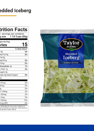 Taylor Farms Shredded Icerberg 8oz