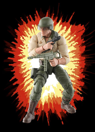 G.I. Joe Classified Series Retro Cardback Duke, Collectible 6-Inch Action Figure with 10 Accessories