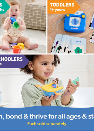 Ms. Rachel My First Learning School Bus Toy with 2 Figures & Sounds | Interactive School Bus With Two Figures, Plays Music And Sounds, Working Wheels, Toddler Toys For Girls And Boys Ages 1-3+
