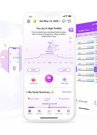 Easy@Home 50 Ovulation Test Strips and 20 Pregnancy Test Strips Combo Kit | Ovulation and Pregnancy Test Strips, 50 LH Tests + 20 hCG Tests, Daily Ovulation Tracking, Package May Vary