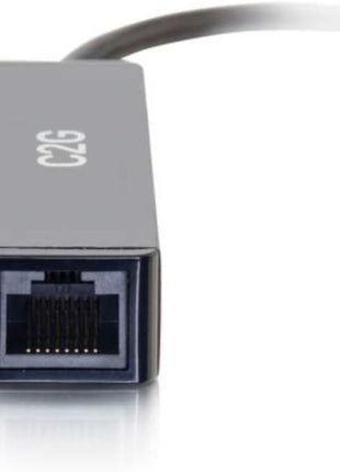 C2G USB Adapter, Gigabit Ethernet Network Adapter, Black, Cables to Go 29826