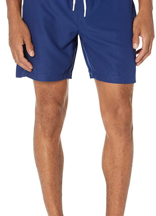 Amazon Essentials Men's Swim Trunks with Mesh Lining, Pockets, Drawstring Closure