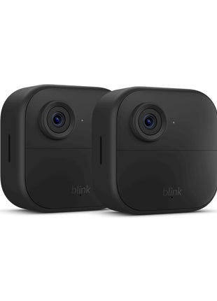 Blink Outdoor 4 – Wireless smart security camera, two-year battery, 1080p HD day and infrared night live view, two-way talk – 2 camera system