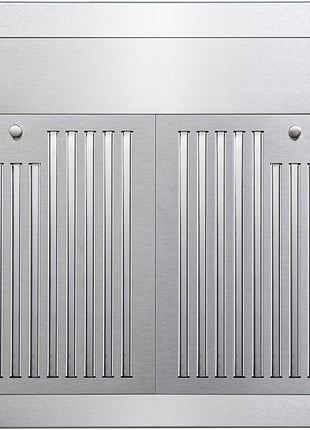 30 in. Vista Coll 380 CFM Ducted Wall Mount Range Hood LED, Stainless Steel | Cosmo COS-63175 Push Button Controls, 3 Fan Speeds, Permanent Dishwasher-Safe Baffle Filters, Backdraft Damper