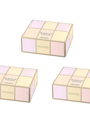 Shiseido Beauty Up Cotton F, 108 Pieces, Set of 3