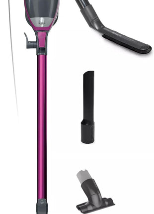 Shark HV371 Rocket Pro DLx Corded Stick, Removable Hand Vacuum, Advanced Swivel Steering, xL Cup, Crevice Tool, Upholstery Tool & Anti Allergen Dust Brush, Fuchsia, Capacity