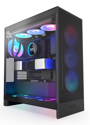 NZXT Kraken Elite 360 RGB 2024 - AIO CPU Liquid Cooler - 360mm Radiator - F360 RGB Core Fan - Customizable 2.72 inch IPS LCD - NZXT Turbine Pump - AMD® AM5, AM4 - Intel® LGA 1851/1700, 1200/115X - Black