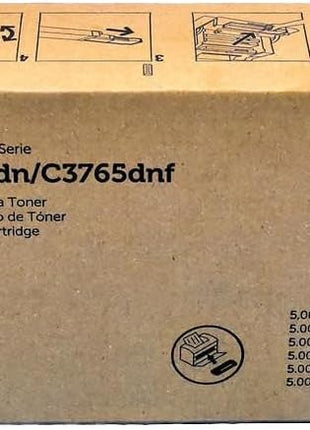 Dell Yellow Toner Cartridge KGGK4, Laser, 5000 Pages, C3760dn, Genuine | OEM, Printer Supply, 1 Pack, Clear Images and Crisp Text, High Yield, C3765dnf Compatible
