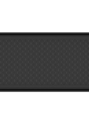 Ottomanson 15 inch x 30 inch Multi-Purpose Boot Tray – Waterproof Shoe & Pet Feeding Spill Tray, Litter Box & Pee Pad Holder, Painting & Planting Mat, 1.2 inch Raised Edge Floor Protection
