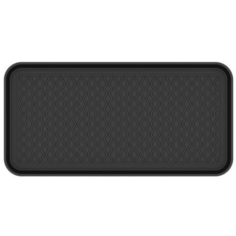 Ottomanson 15 inch x 30 inch Multi-Purpose Boot Tray – Waterproof Shoe & Pet Feeding Spill Tray, Litter Box & Pee Pad Holder, Painting & Planting Mat, 1.2 inch Raised Edge Floor Protection