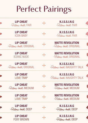 Charlotte Tilbury Lip Cheat Lip Liner Pencil - Gives Lips a Fuller-Looking, Defined Pout - Enriched with Jojoba Oil & Hyaluronic Acid - Waterproof, Smudge-Proof & Transfer-Proof